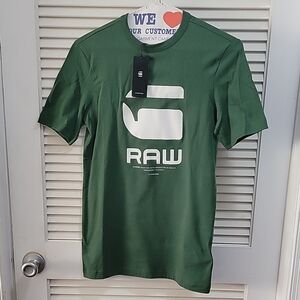 G-Star Men's Green T-Shirt